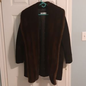 MaxMara Mink Fur/Alpaca Jacket